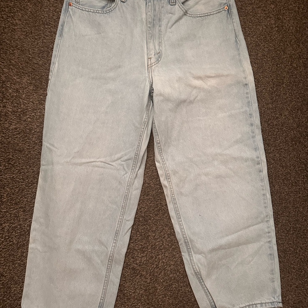 Levis 578 Men's Light Gray Jeans